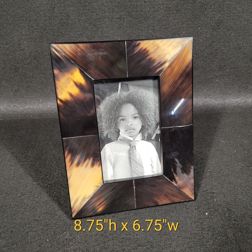 Ralph Lauren Brown and Black Accent Picture Frame